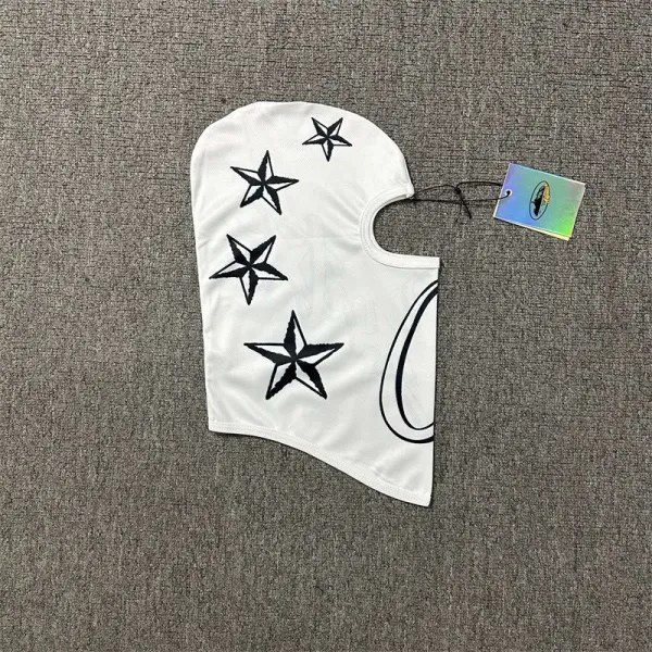 Off-White Star Print Balaclava White Accessory - 1