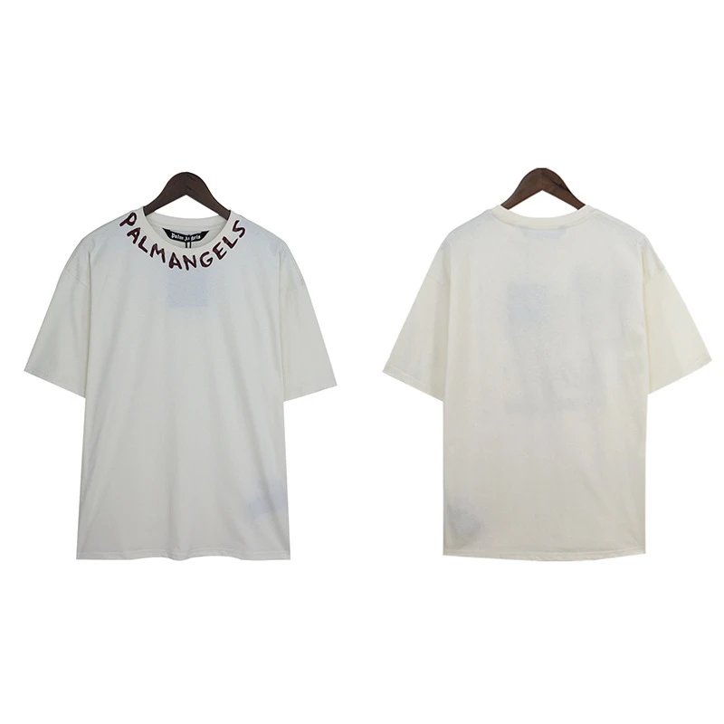 Palm Angels 217 Rue Saint-Honoré Script Logo Black T-Shirt - 15