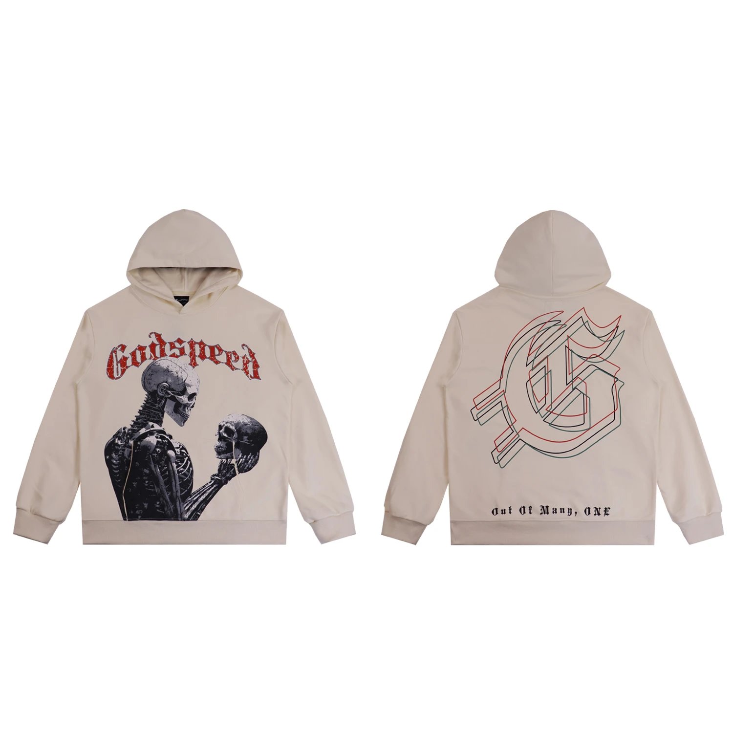 Godspeed Hoodies & Sweatshirts Pullover Hoodie with Graphic Print — 0388027CPZC