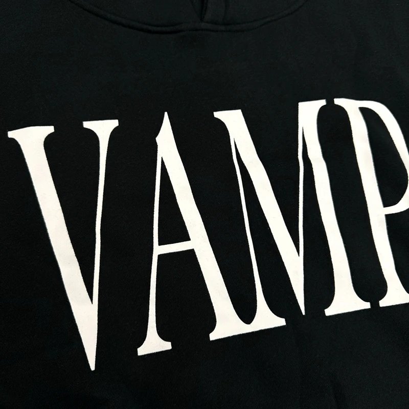 Design VAMP Logo Hoodie Black Hoodie - 6