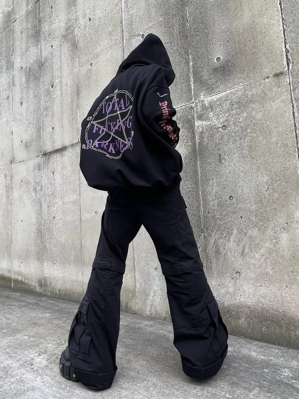 Vetements Total Fucking Darkness Hoodie