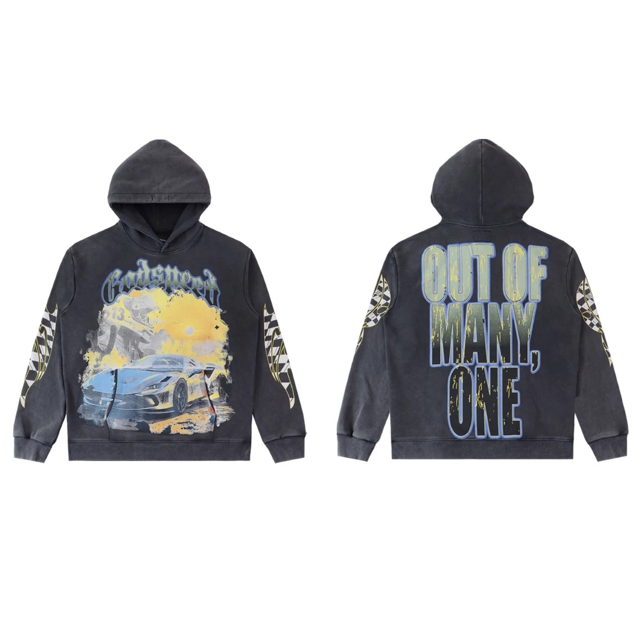 Godspeed Hoodies & Sweatshirts Pullover Hoodie with Graphic Print — 0388031CPZC
