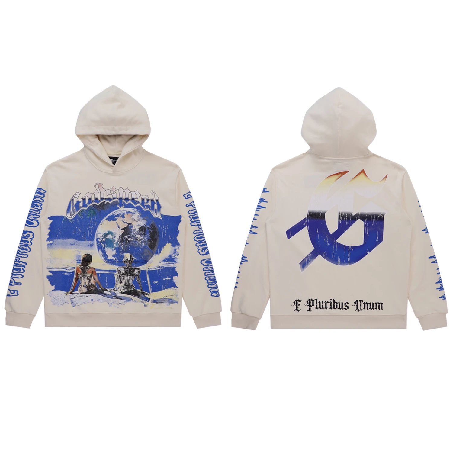 Godspeed Hoodies & Sweatshirts Pullover Hoodie with Graphic Print — 0388037CPZC