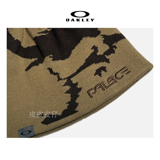 Oakley Collaboration Pal Beanie Oakley Knitting Hat: seller detail photo 1
