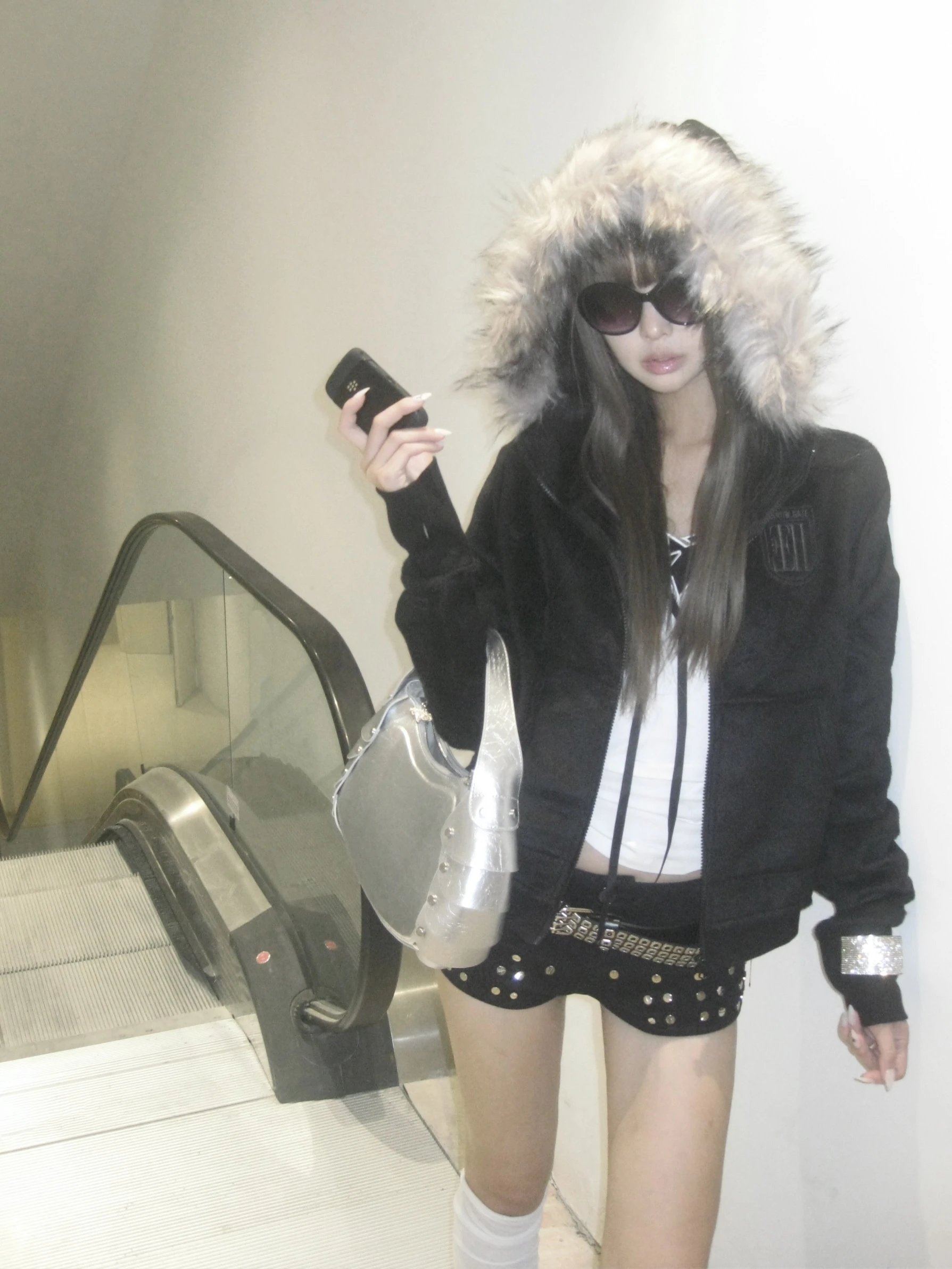 No E Mosen* “Cross Coffin jacket