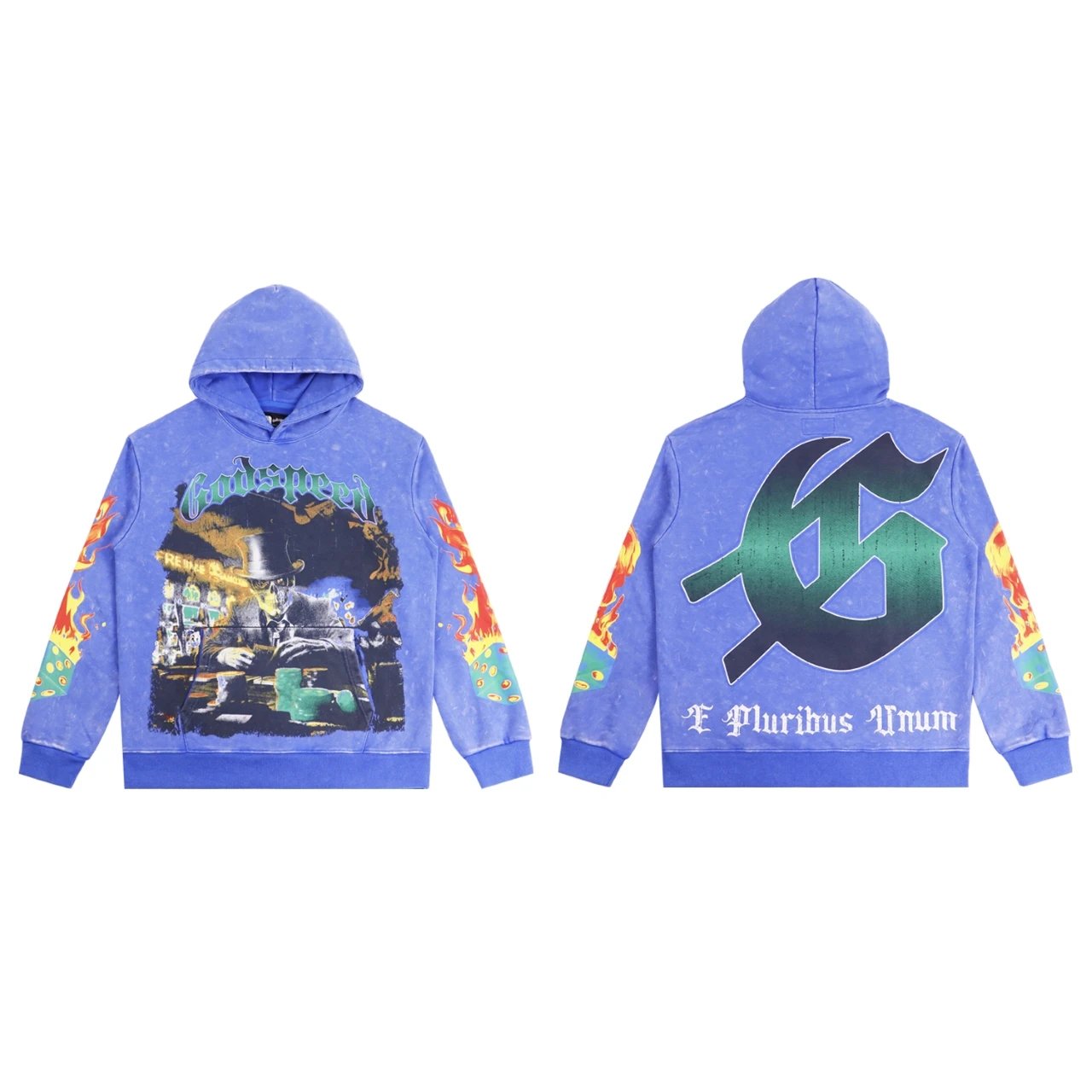 Godspeed Hoodies & Sweatshirts Pullover Hoodie with Graphic Print — 0388025CPZC