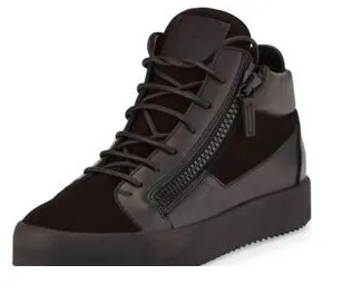 Design Giuseppe Zanotti Decolleté High-Top Sneaker Black Sneakers - 1
