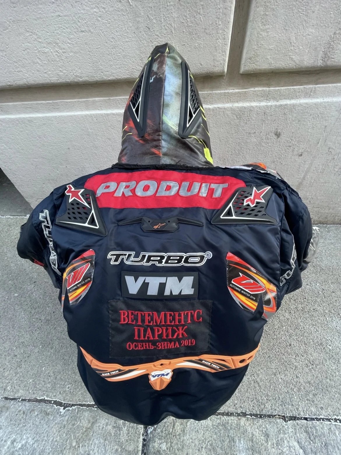 Vetements X Alpha Racing Bomber 2
