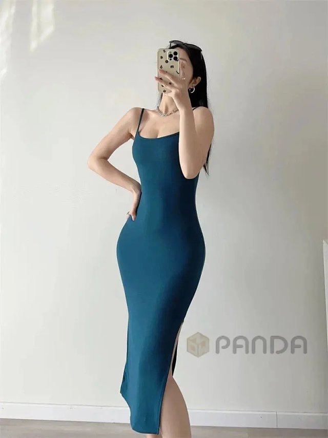 Basic Solid Color Dresses: seller detail photo 4