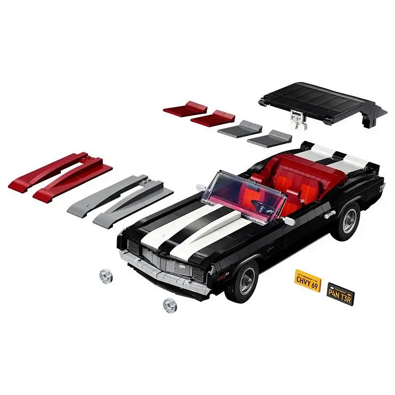 10304 Mechanical Set 42093 Chevrolet Camaro Z28 Sports Car Zr1 Assembly Chinese Building Blocks for Boys
