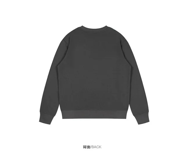 AMI Paris Hoodies & Sweatshirts Crewneck sweatshirt with red heart embroidery product detail image 14