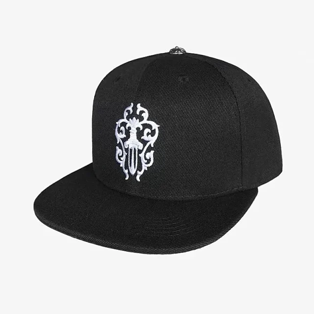 Chrome Hearts Hats Embroidered Logo Patch Flat-Brim Cap product detail image 25