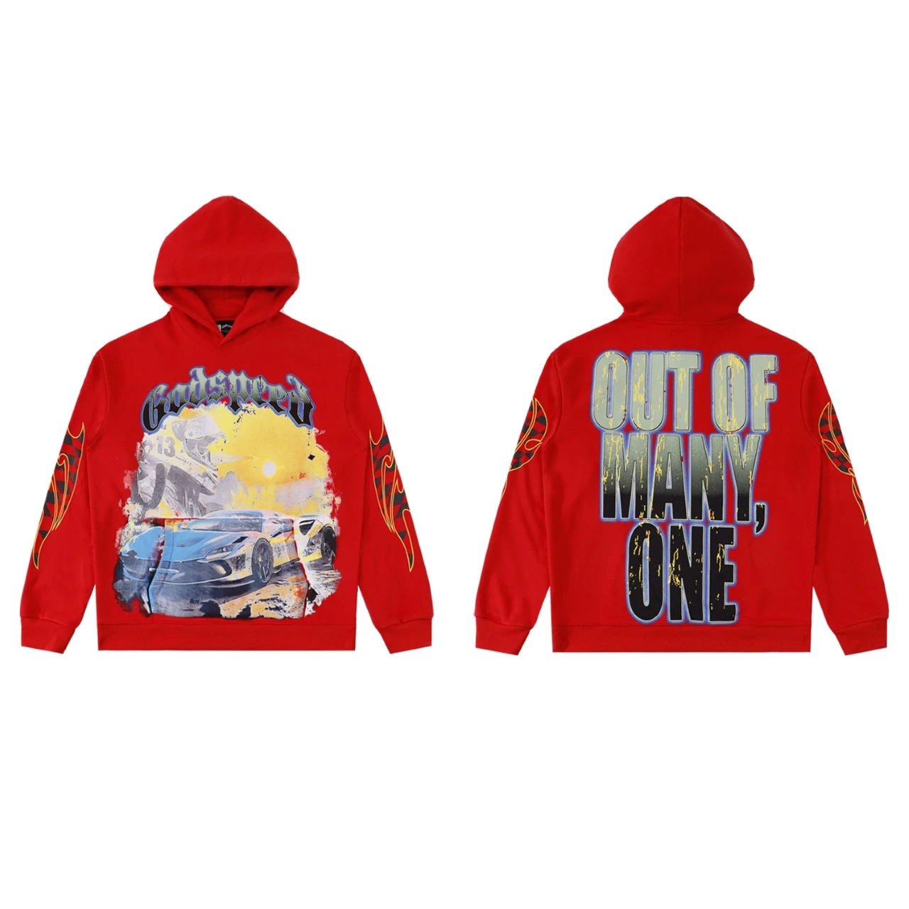 Godspeed Hoodies & Sweatshirts Pullover Hoodie with Graphic Print — 0388032CPZC