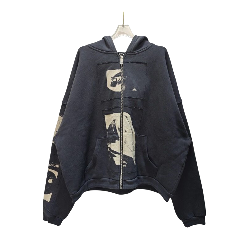 Washed Black Gray