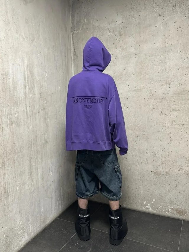 Anonymous Club Purple Sweatpants: seller detail photo 4