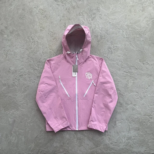 MUTA Jackets Hooded zip-up shell jacket with multiple zip pockets product detail image 2