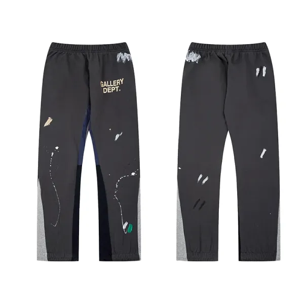 Gallery Dept Paint Splatter Sweatpants Navy - 5