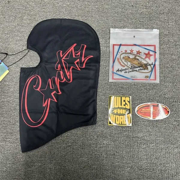 Cactus Jack x Nike Balaclava Black with Red Graphic - 1