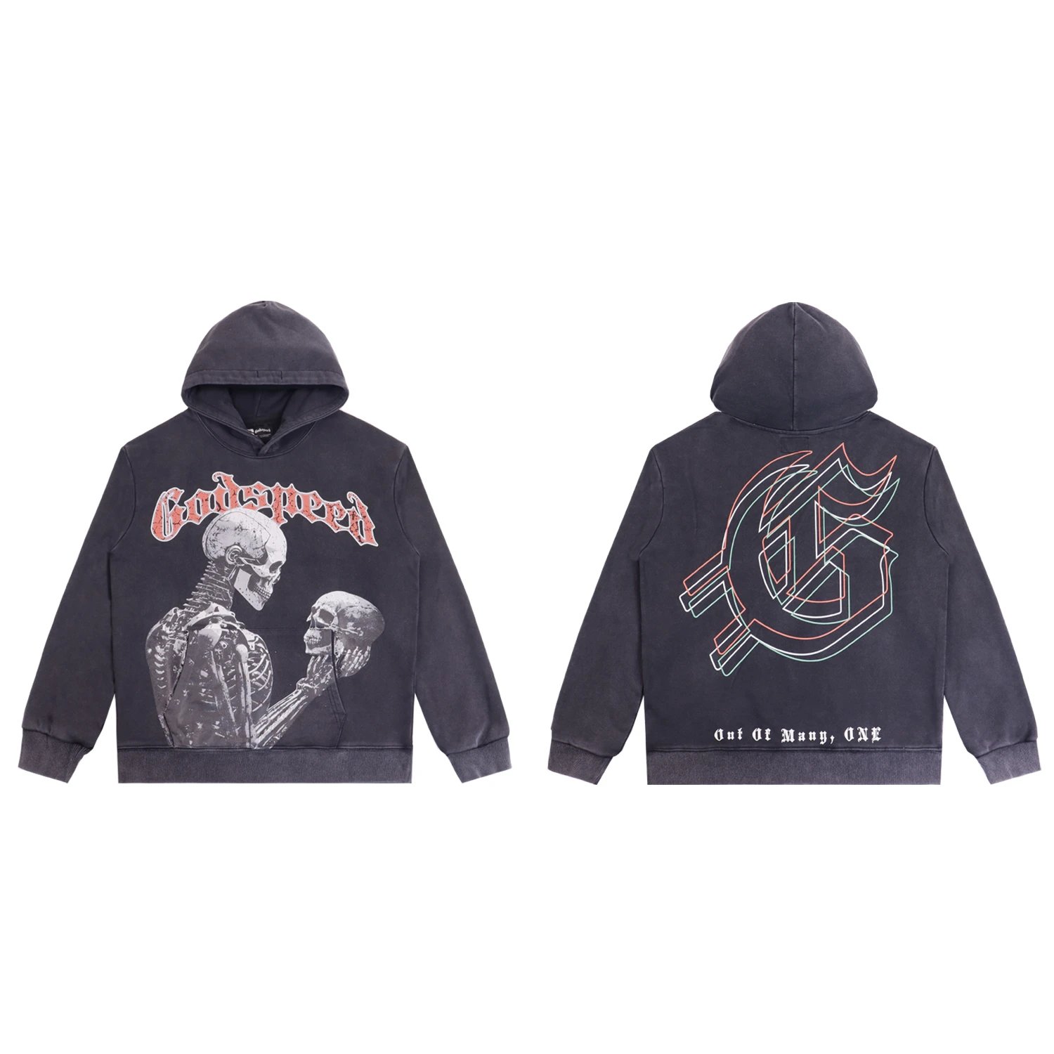 Godspeed Hoodies & Sweatshirts Pullover Hoodie with Graphic Print — 0388029CPZC