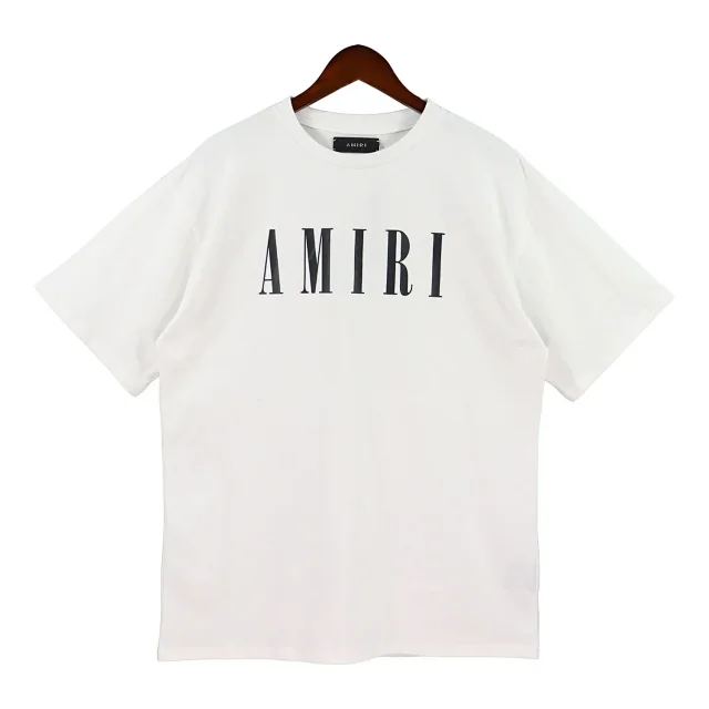 AMIRI T-Shirts Logo-print crewneck short-sleeve T-shirt product detail image 14