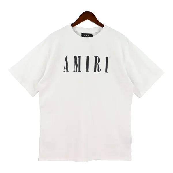 Amiri Hollywood Logo T-Shirt Aqua - 15