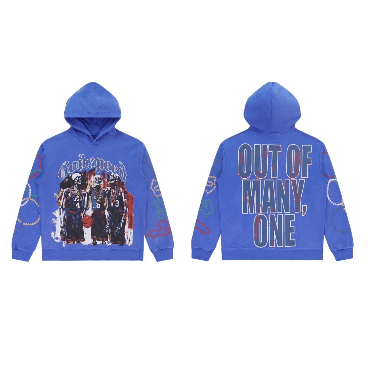 Godspeed Hoodies & Sweatshirts Pullover Hoodie with Graphic Print — 0388033CPZC