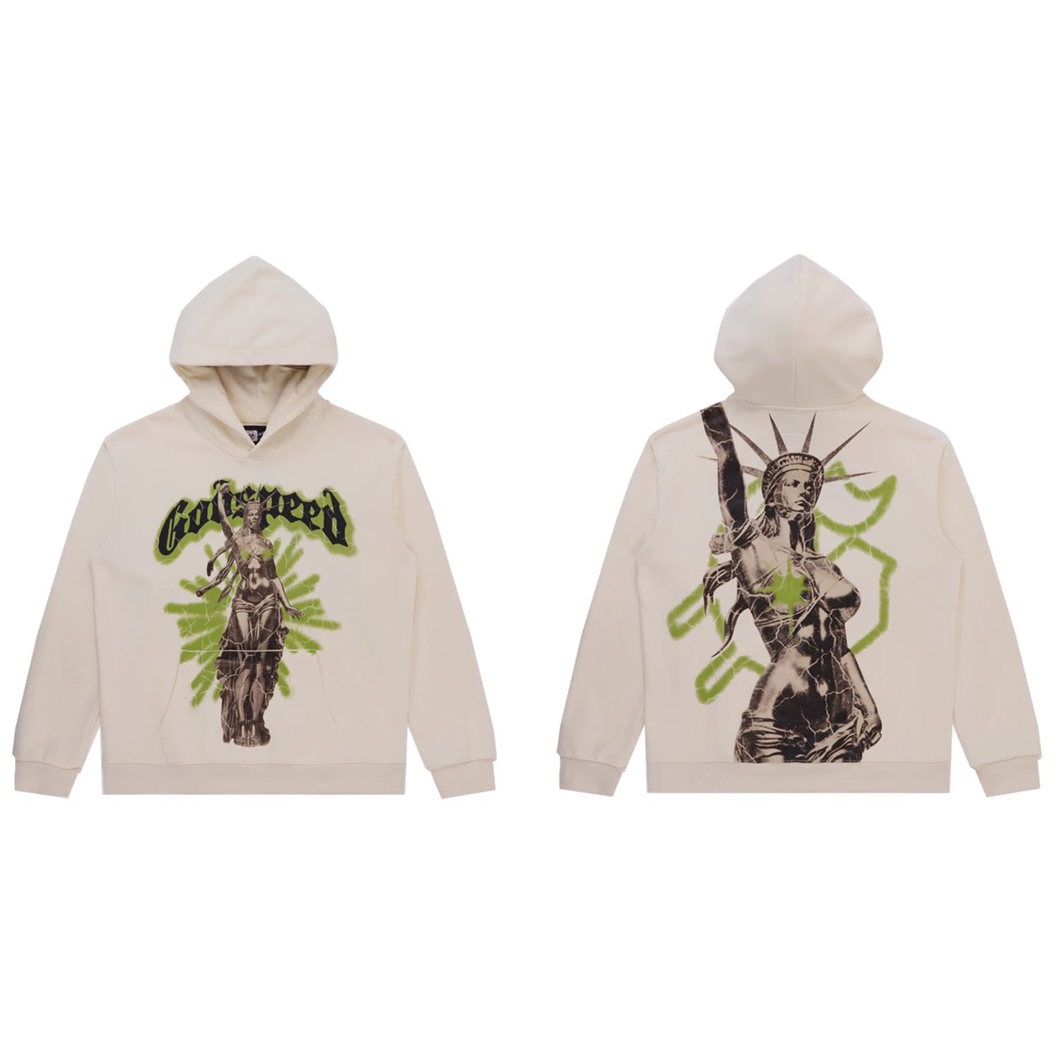 Godspeed Hoodies & Sweatshirts Pullover Hoodie with Graphic Print — 0388036CPZC