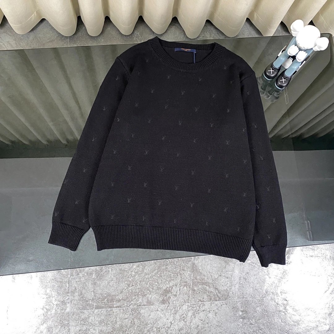 Louis Vuitton Knitwear Crewneck logo knit sweater — 0501008CPZC