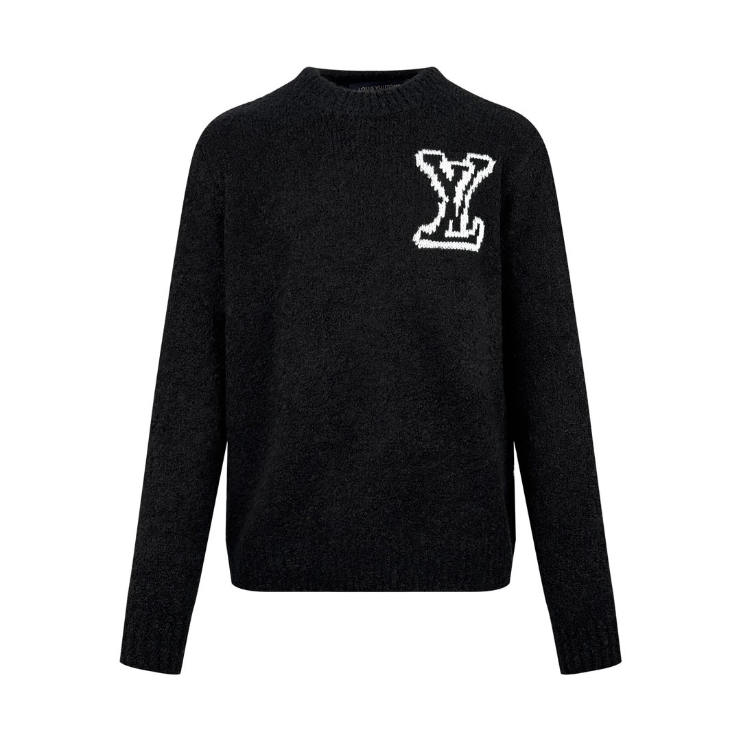 Louis Vuitton Knitwear Crewneck logo knit sweater — 0501018CPZC