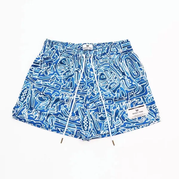 Gallery Dept. Tie-Dye Mesh Shorts Multicolor - 12
