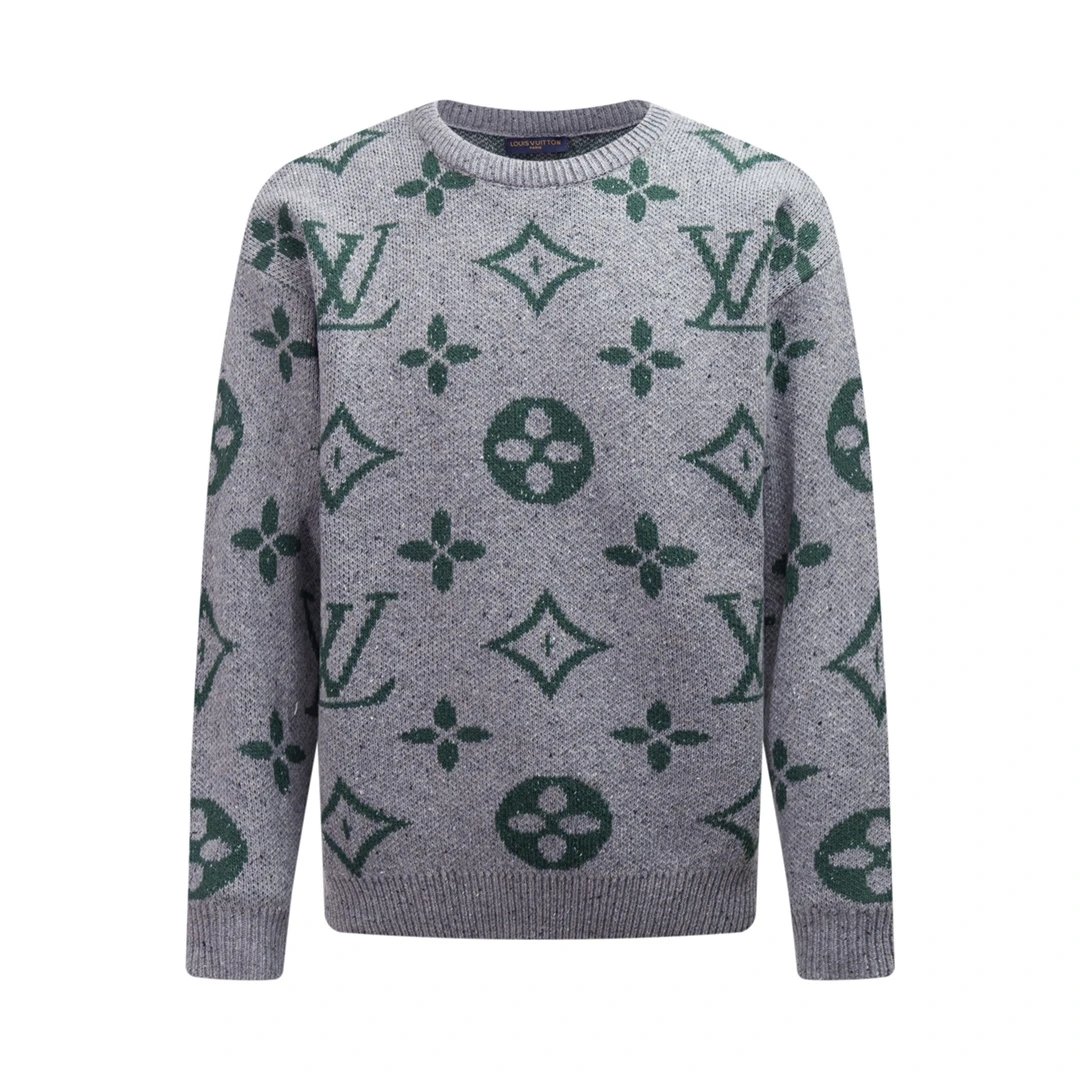 Louis Vuitton Knitwear Crewneck logo knit sweater — 0501028CPZC