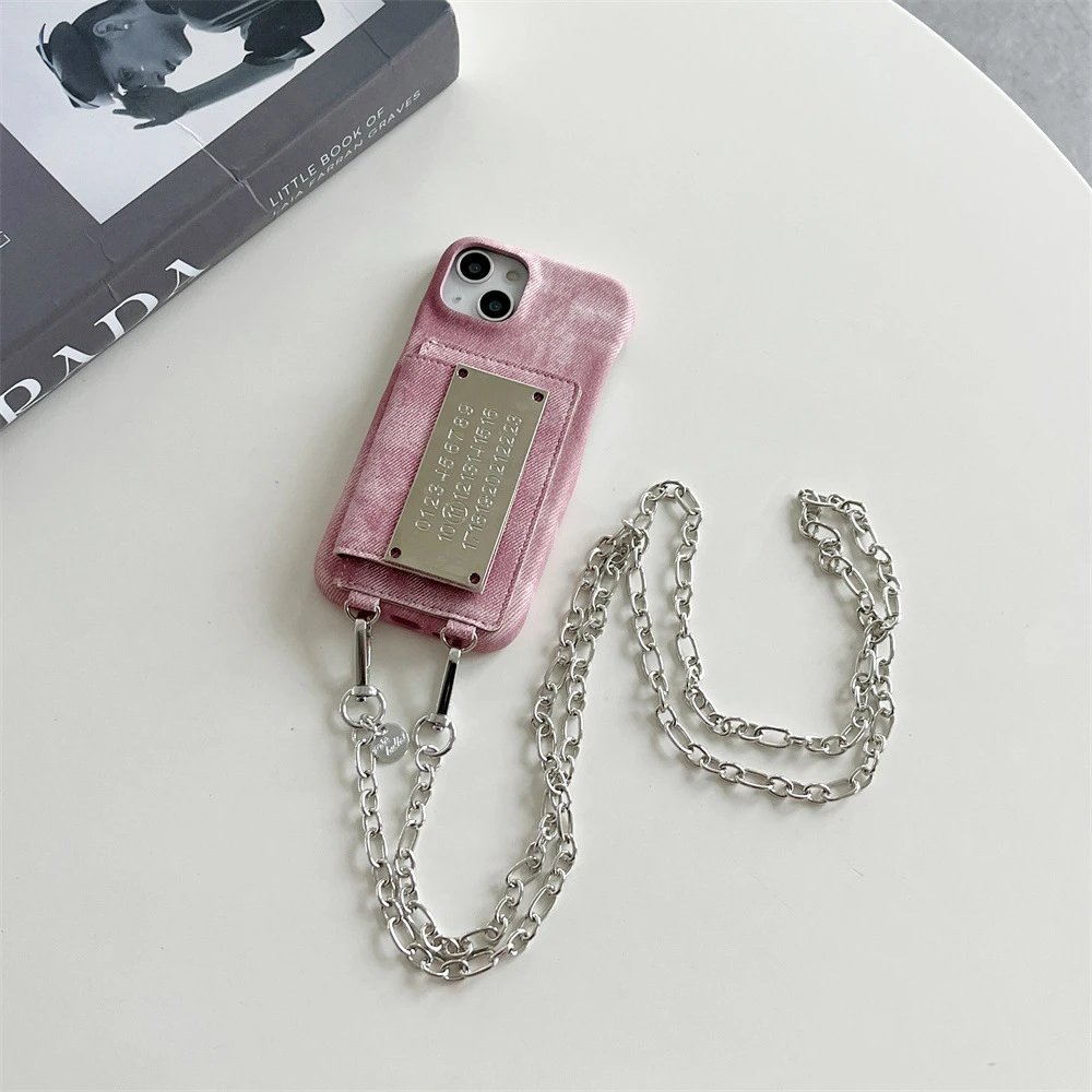 High-quality Metal Calendar Crossbody Card Wallet Phone Case · 5