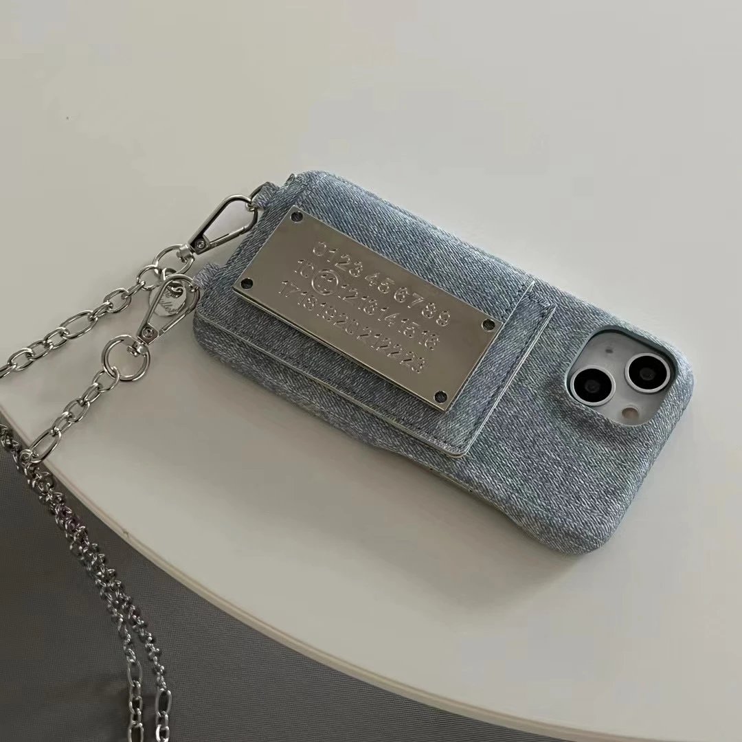 High-quality Metal Calendar Crossbody Card Wallet Phone Case · 6