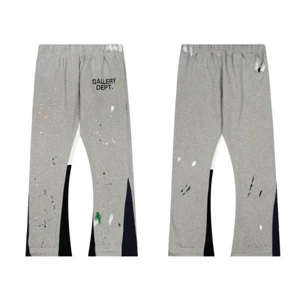 Gallery Dept Paint Splatter Sweatpants Navy - 4