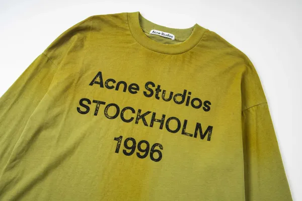 Acne Studios Stockholm 1996 Long-Sleeve T-Shirt Black - 10