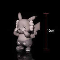 Pikachu gray (10cm)