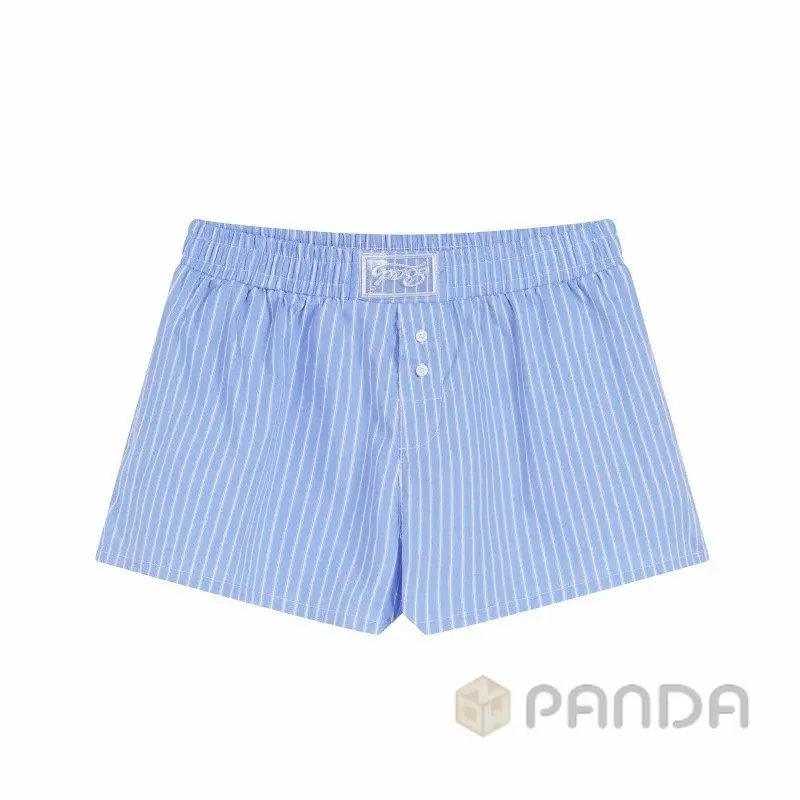 Badfriend Bubble Shorts Navy with White Waistband - 14