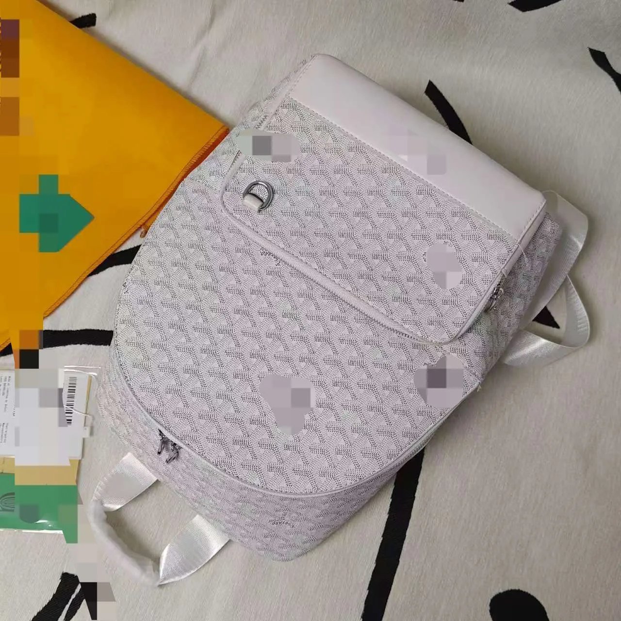 Goyard Saint Louis Mini Backpack White - 4