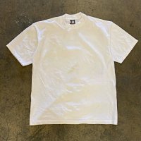 pure color White short sleeve m