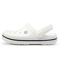 Calaban white with black edges