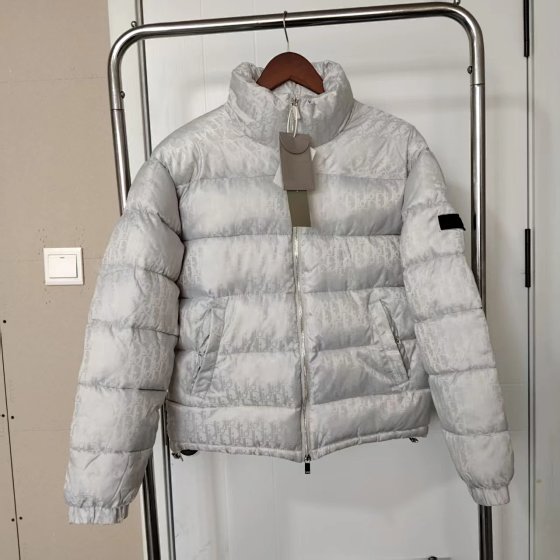 High quality dark stripe standing collar cotton jacket m5xl