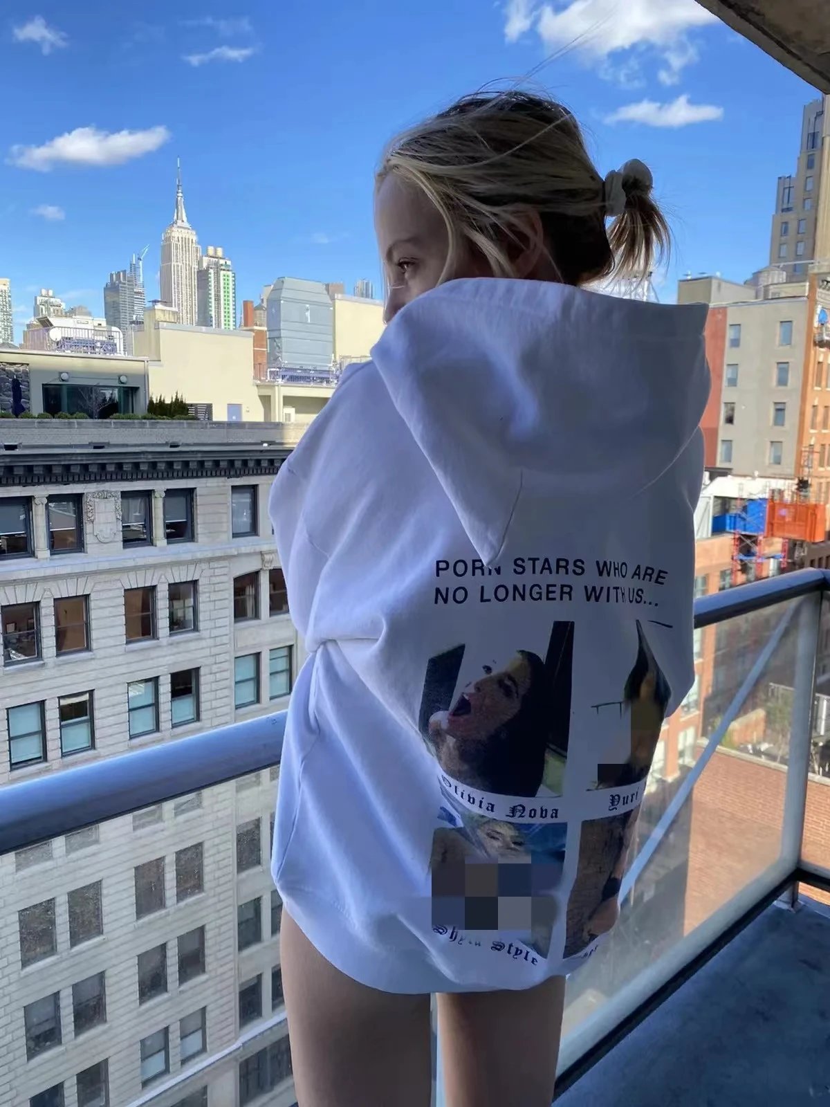 Design Porn Stars Who Are No Longer With Us Hoodie White - 4