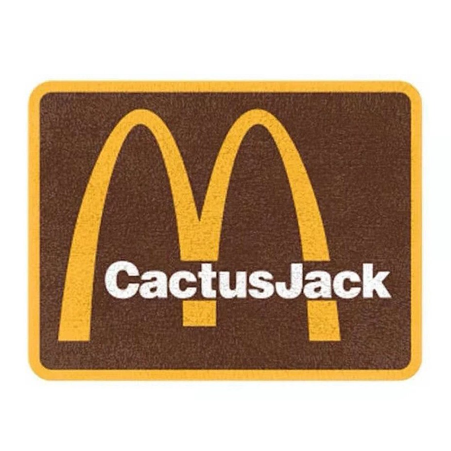 Cactus Jack x McDonald's Golden Arches Logo Patch Accessories