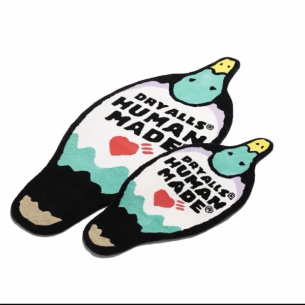 Human Made x Dryalls Bottle-Shaped Rug Multicolor Home Decor Accessories - 1