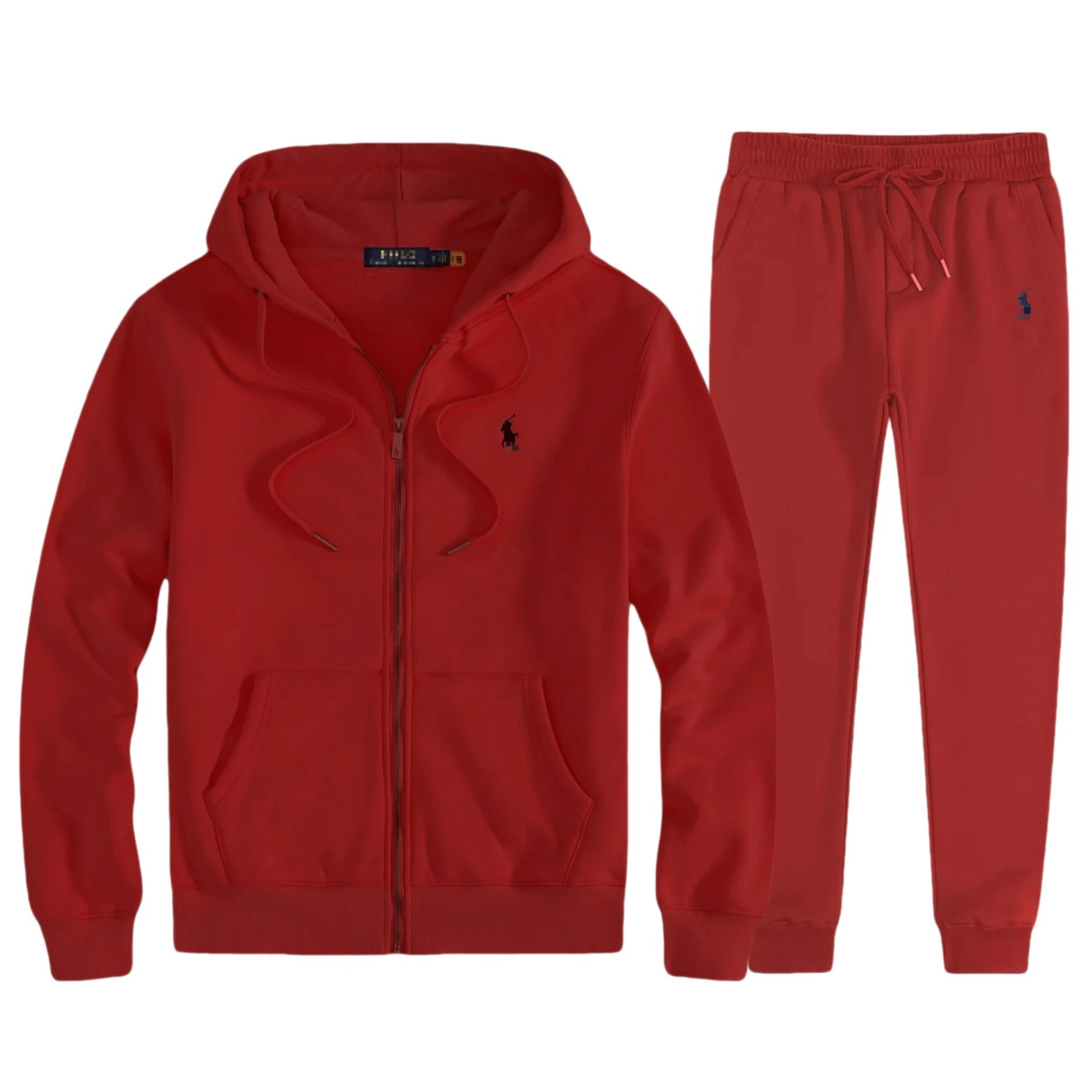 Red suit-black label