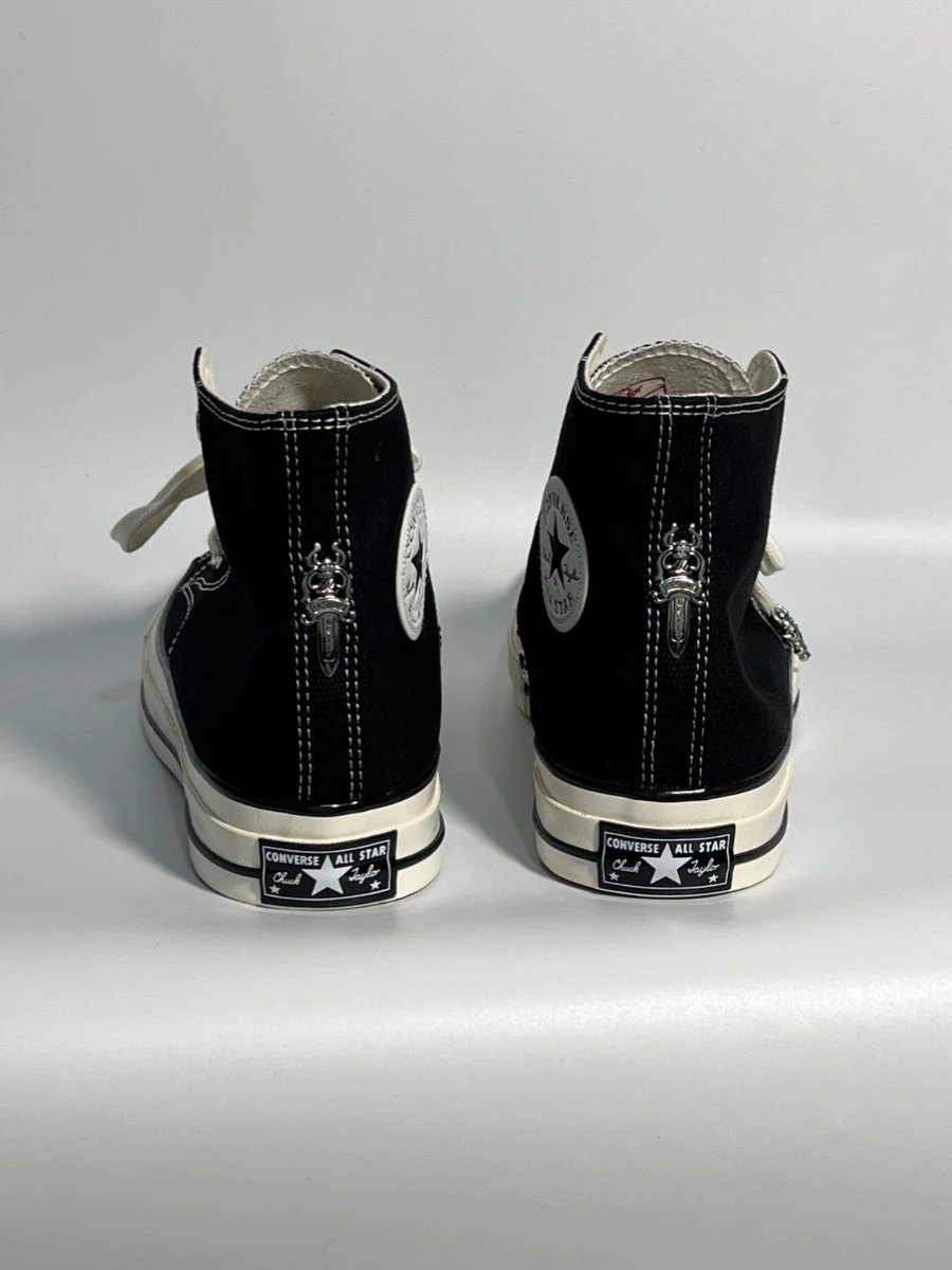 Remake Canvas Shoes Custom Cross Embroidered Leather Air · 4