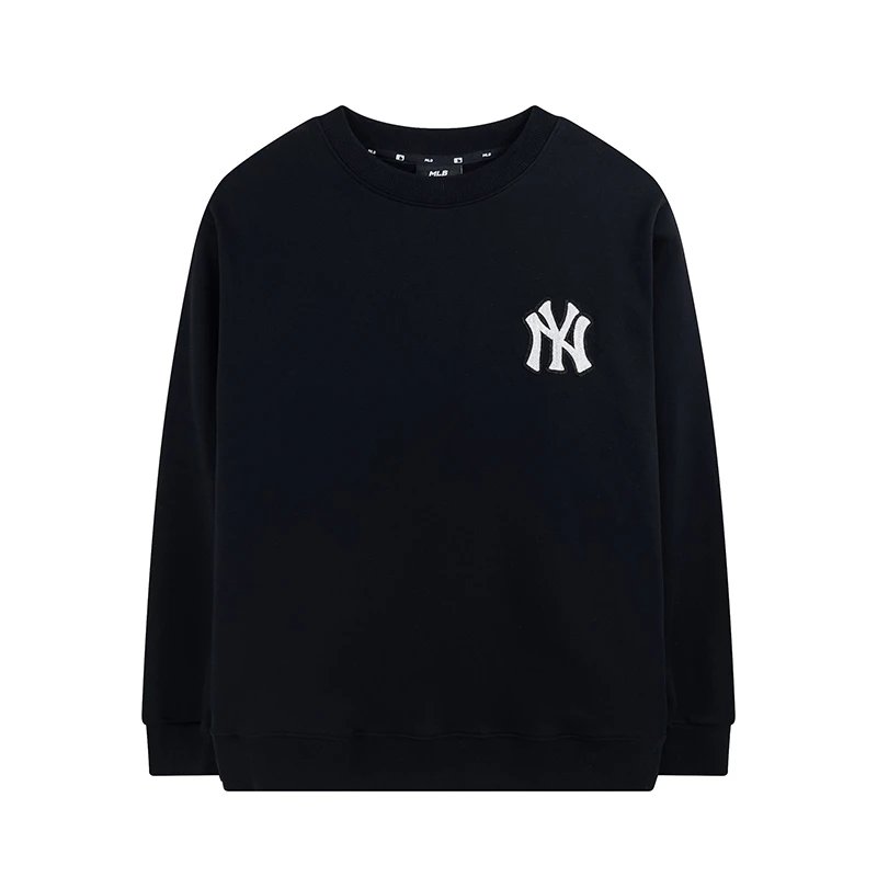 MLB Hoodies & Sweatshirts Crewneck NY Logo Patch Sweatshirt image 3