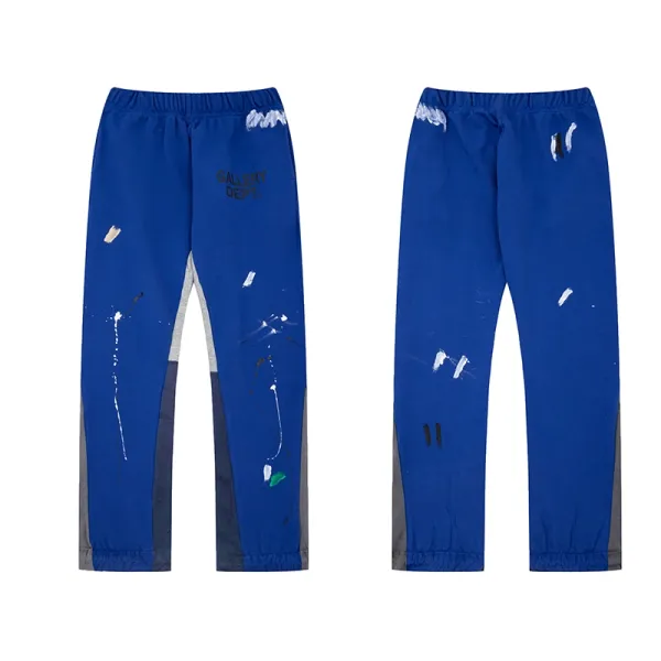 Gallery Dept Paint-Splatter Sweatpants Navy - 1