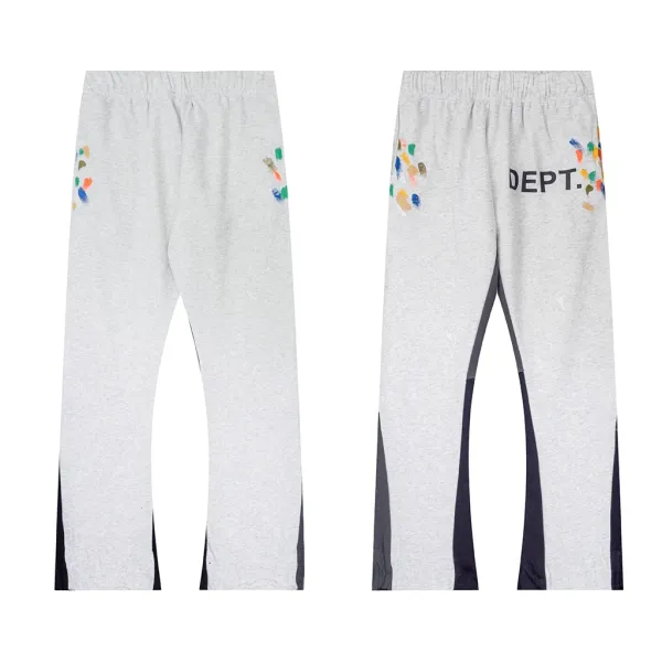 Gallery Dept Paint Splatter Sweatpants Gray - 1