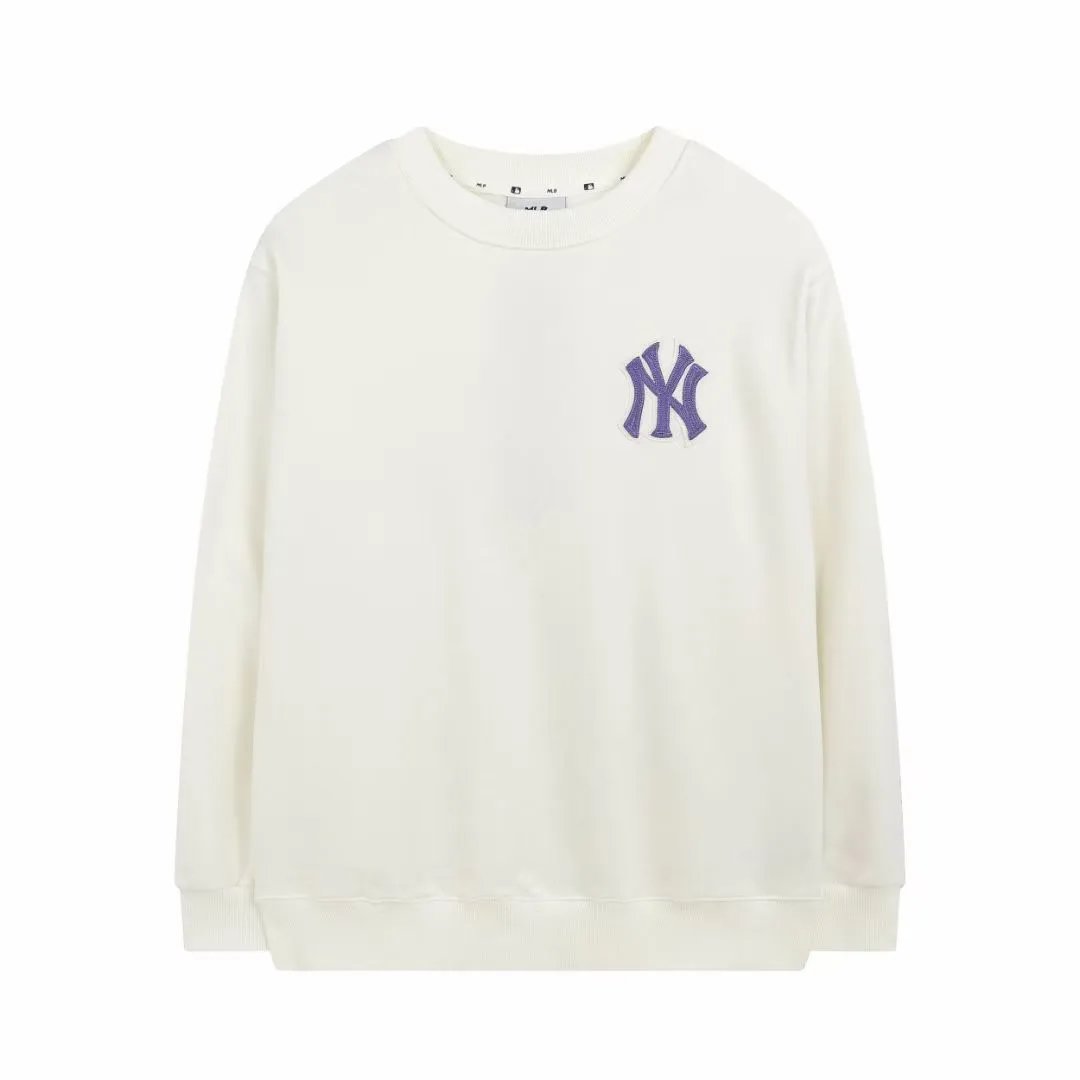 MLB Hoodies & Sweatshirts Crewneck NY Logo Patch Sweatshirt — 0457013CPZC